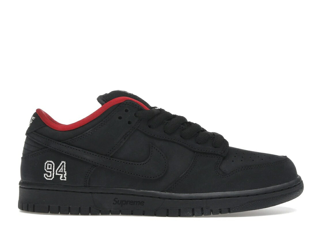 ＼百貨店大売り出し／1000円引き換え証書き著す中！Nike Nike SB Dunk Low Supreme 94 Black ナイキ HQ8487-001 メンズ スニーカー 駈けっくらシューズ 19SX-20260508125615-741