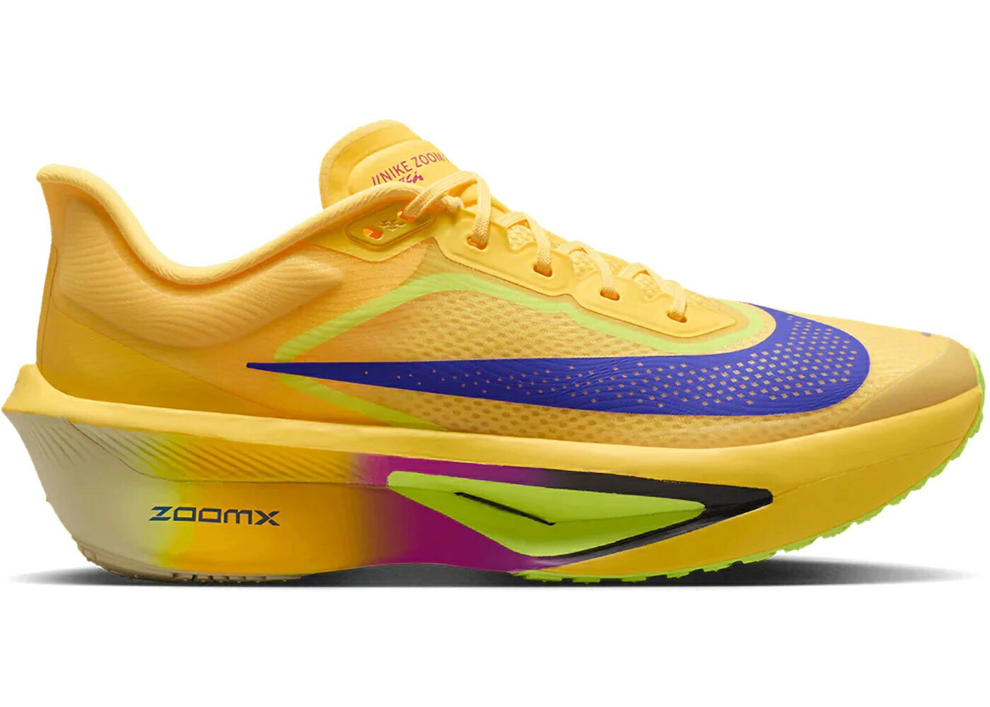 ＼百貨店大売り出し／1000円引き換え証ふり出し中！Nike Nike Zoom Fly 6 Citron Pulse Indigo Burst ナイキ FN8454-800 メンズ スニーカー 駈けっくらシューズ 19SX-20260508125615-813