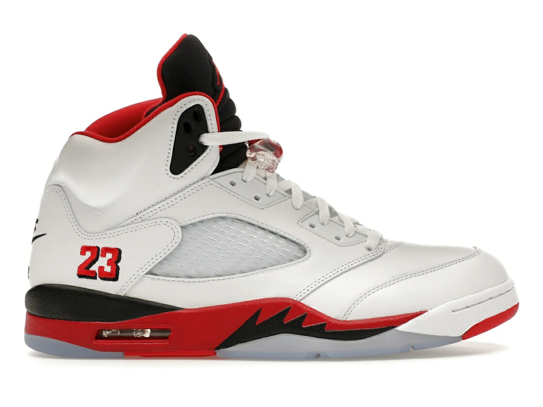 ＼百貨店大売り出し／1000円引き換え証書き著す中！Jordan Jordan 5 Retro Fire Red Black Tongue (2025) Jordan HQ7978-101 メンズ スニーカー 駈けっくらシューズ 19SX-20260508125615-1037