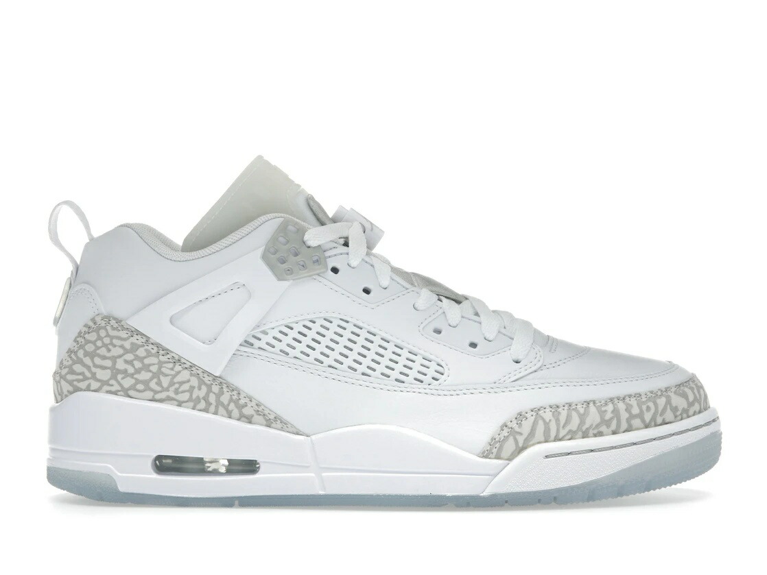 ＼百貨店大売り出し／1000円引き換え証書き著す中！Jordan Jordan Spizike Low White Metallic Silver Barely Blue Neutral Grey Jordan FQ1759-103 メンズ スニーカー 駈けっくらシューズ 19SX-20260508125615-1292