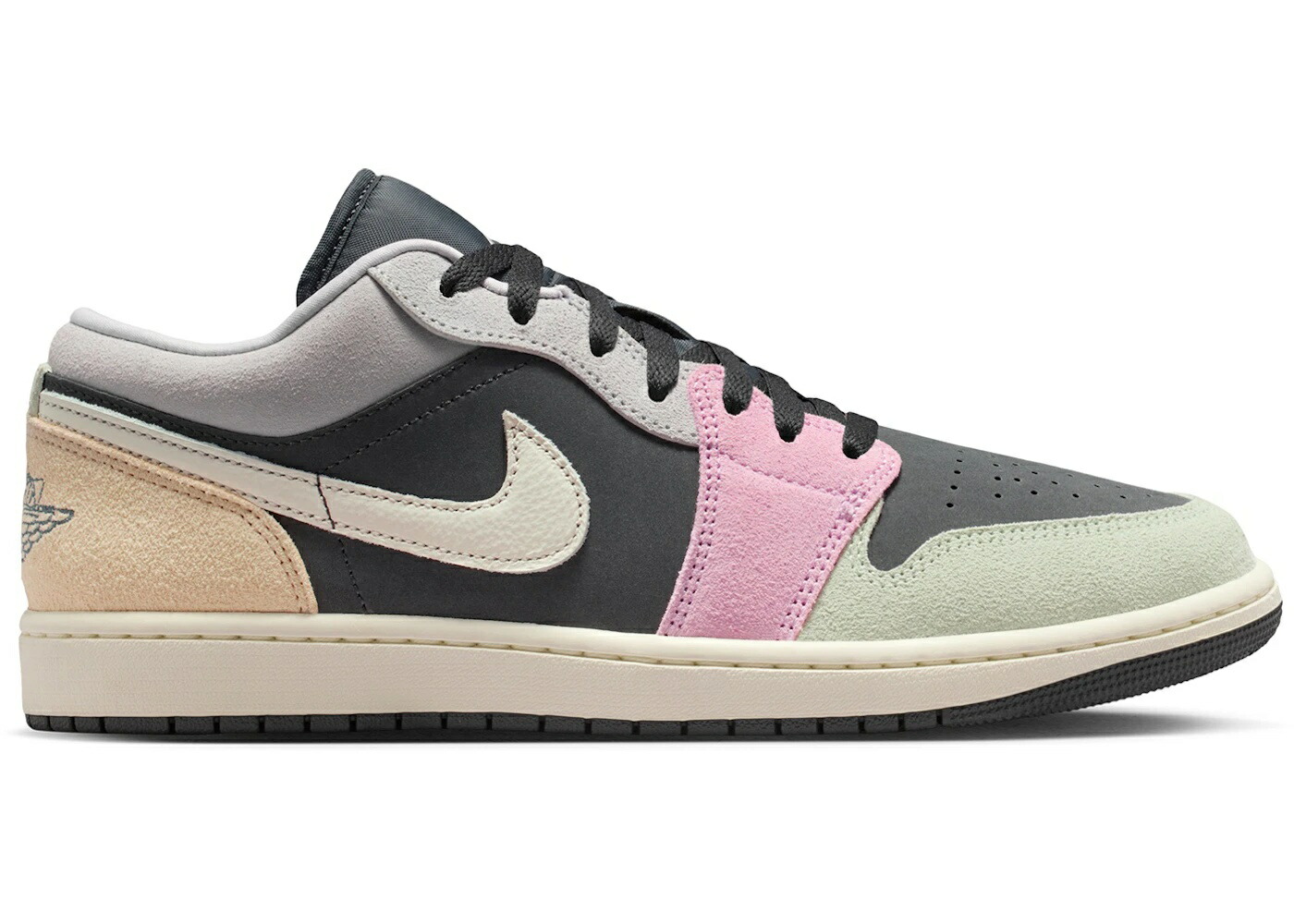 ＼百貨店大売り出し／1000円引き換え証書き著す中！Jordan Jordan 1 Low SE Black Pastels Jordan IB7109-004 メンズ スニーカー 駈けっくらシューズ 19SX-20260508125615-1445