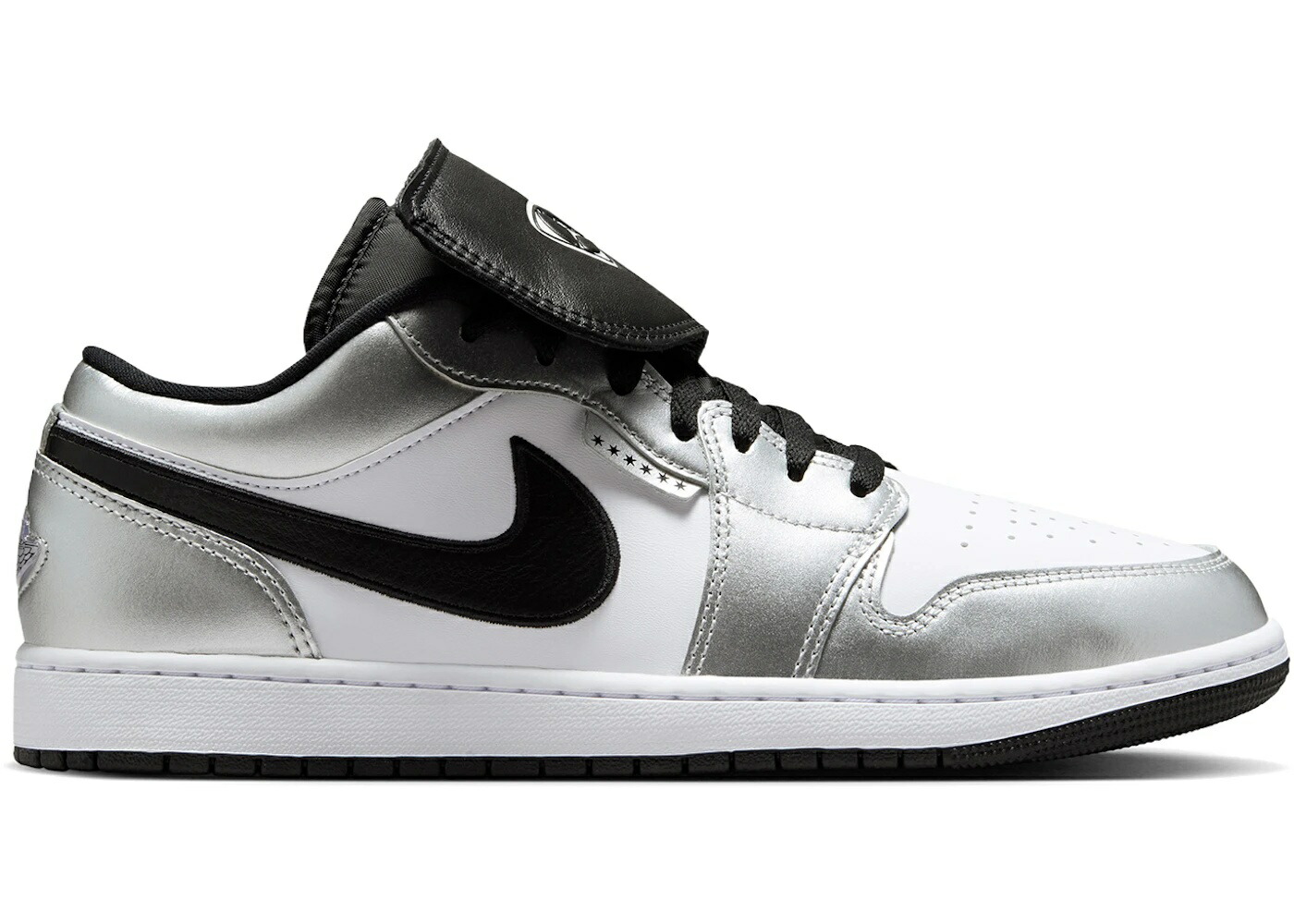 【今なら割り引き引き換え証ふり出し中】Jordan Jordan 1 Low SE Metallic Silver Tiempo Jordan IR2278-100 メンズ スニーカー 駈けっくらシューズ 19SX-20260508125615-1478