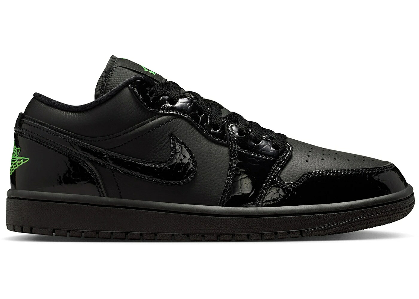＼百貨店大売り出し／1000円引き換え証書き著す中！Jordan Jordan 1 Low SE Black Croc Scream Green (Women\u0027s) Jordan IQ9701-010 ウィメンズ レディース スニーカー 駈けっくらシューズ 19SX-20260508125615-1536