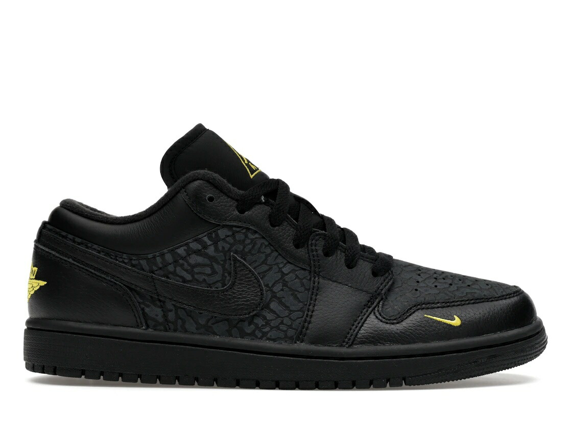 【今なら割り引き引き換え証ふり出し中】Jordan Jordan 1 Low Black Elephant Print Jordan IM6568-010 メンズ スニーカー 駈けっくらシューズ 19SX-20260508125615-1577
