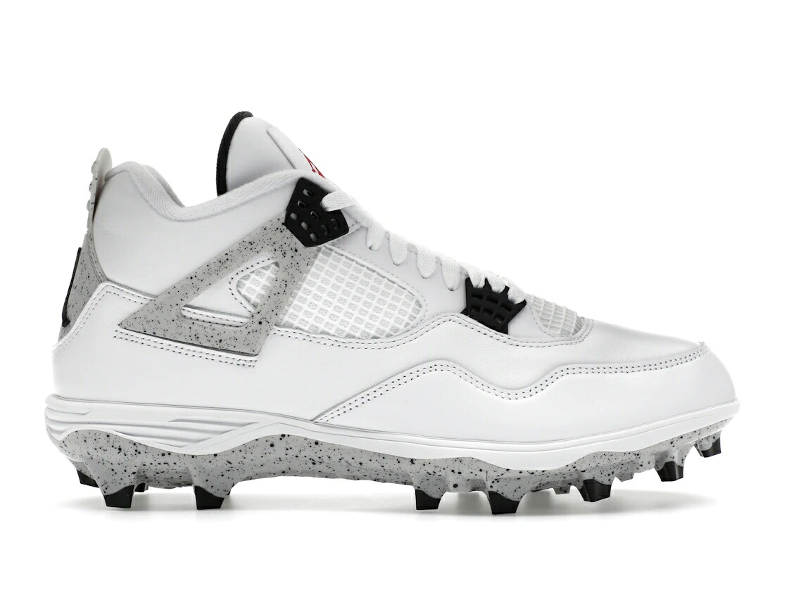 ＼百貨店大売り出し／1000円引き換え証書き著す中！Jordan Jordan 4 Retro TD Cleat White Cement Jordan HQ0207-106 メンズ スニーカー 駈けっくらシューズ 19SX-20260508125615-1622