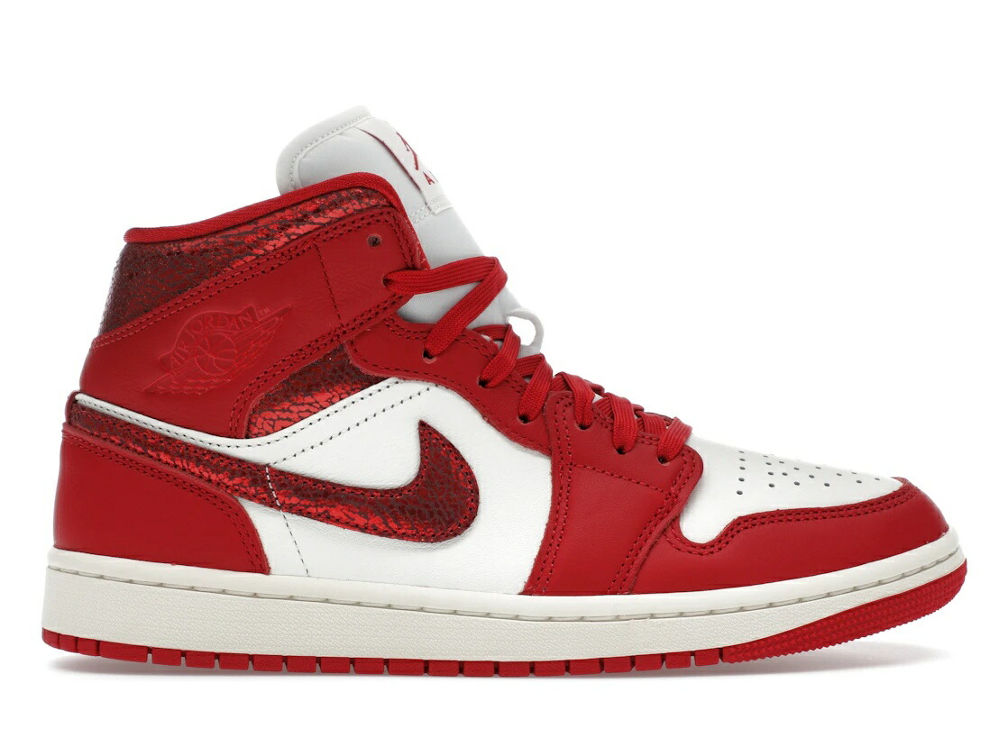 ＼百貨店大売り出し／1000円引き換え証ふり出し中！Jordan Jordan 1 Mid SE Red Cracked Leather (Women\u0027s) Jordan HJ9337-106 ウィメンズ レディース スニーカー 駈けっくらシューズ 19SX-20260508125615-1664
