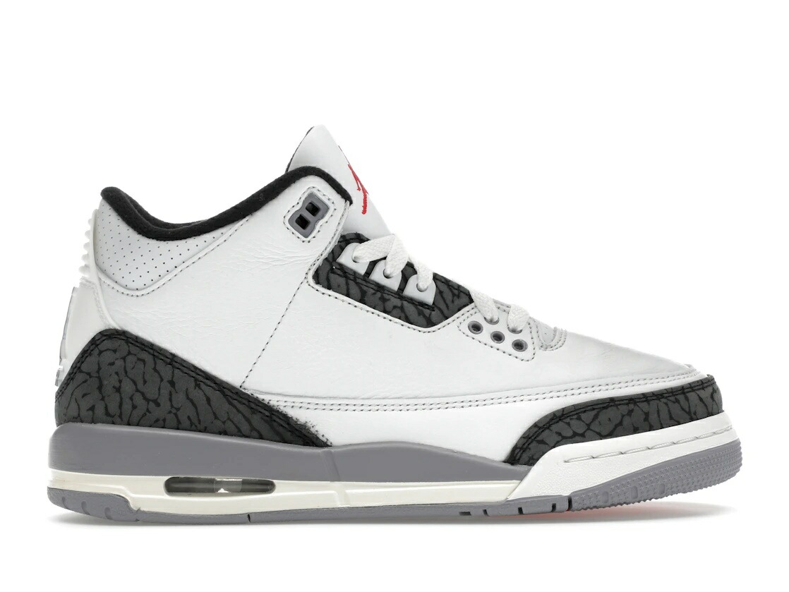＼百貨店大売り出し／1000円引き換え証書き著す中！Jordan Jordan 3 Retro Cement Grey (GS) Jordan DM0967-106 メンズ スニーカー 駈けっくらシューズ 19SX-20260508125615-1680