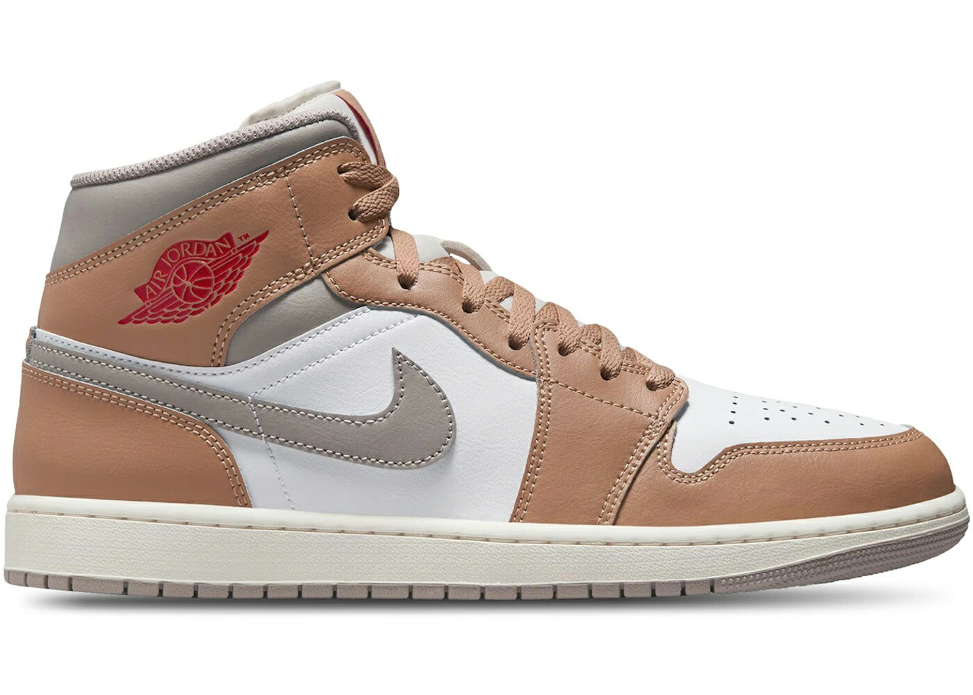 【今なら割り引き引き換え証ふり出し中】Jordan Jordan 1 Mid Rattan White College Grey Jordan DQ8426-200 メンズ スニーカー 駈けっくらシューズ 19SX-20260508125615-1887