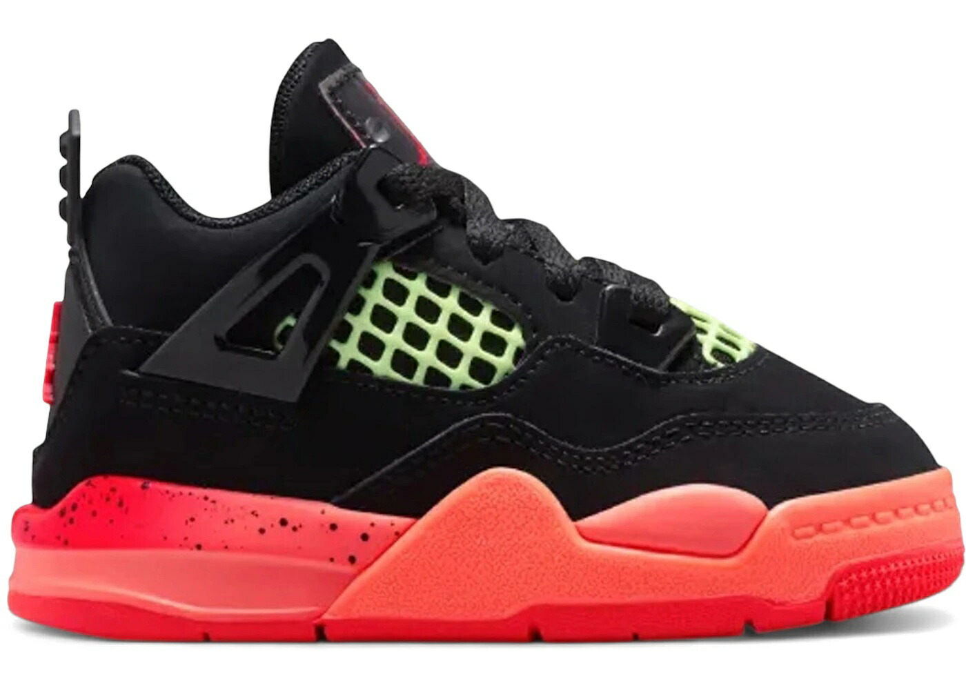 ＼百貨店大売り出し／1000円引き換え証書き著す中！Jordan Jordan 4 Retro Black Bright Mango Barely Volt Infrared 23 Jordan II1270-001 メンズ スニーカー 駈けっくらシューズ 19SX-20260508125615-1990