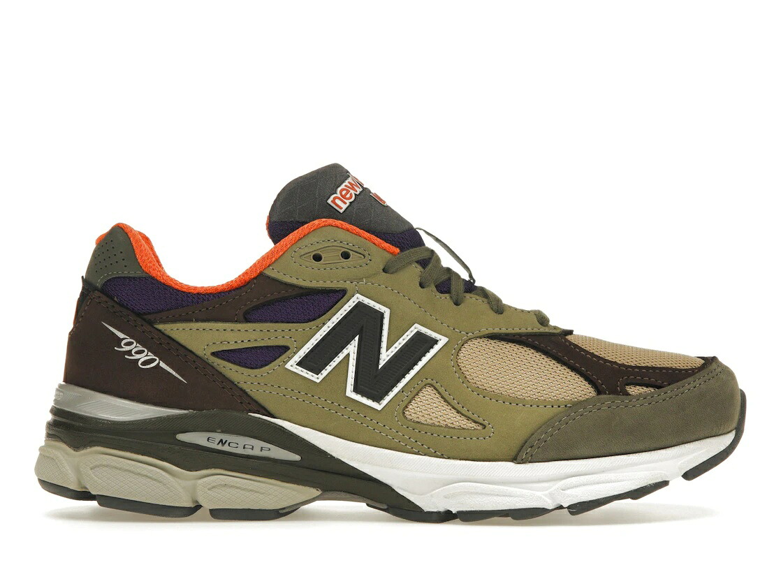 期間限定【1000円OFF】クーポン！New Balance New Balance 990v3 MiUSA Teddy Santis Khaki Orange ニューバランス M990BT3 メンズ スニーカー ランニングシューズ 19SX-20260713152643-771｜HYPE GUARD【公式】店