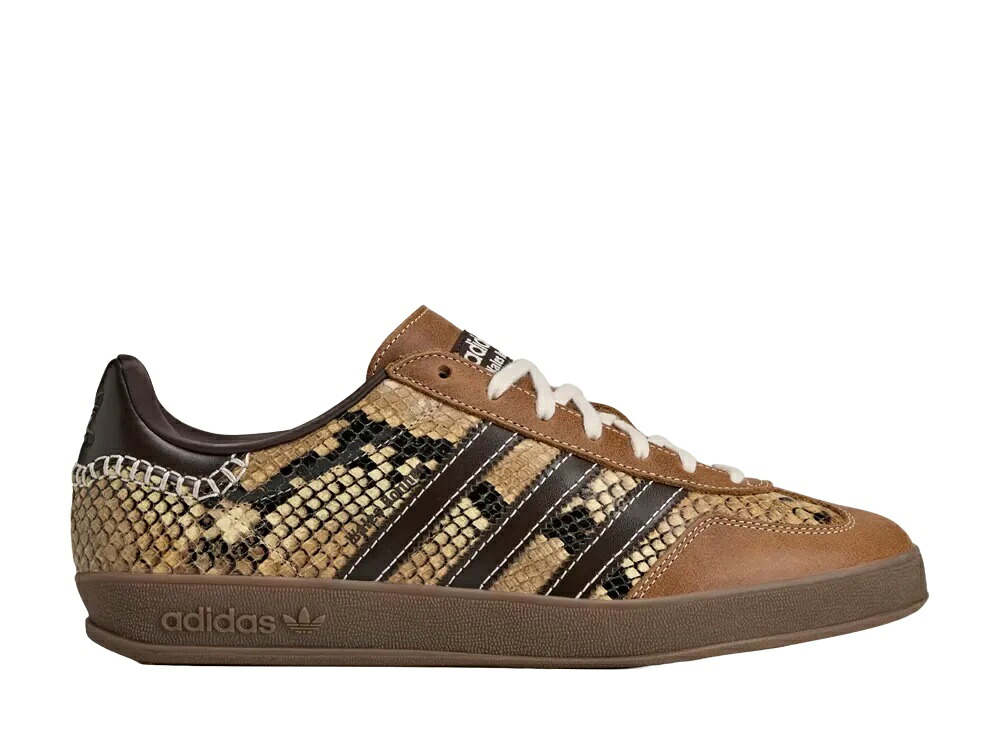 期間限定【1000円OFF】クーポン!adidas ウェールズ・ボナー × アディダス ガゼル インドア スネークスキン/ダークブラウン アディダス KK3641 メンズ スニーカー ランニングシューズ 21SN-KK3641|HYPE GUARD【公式】店