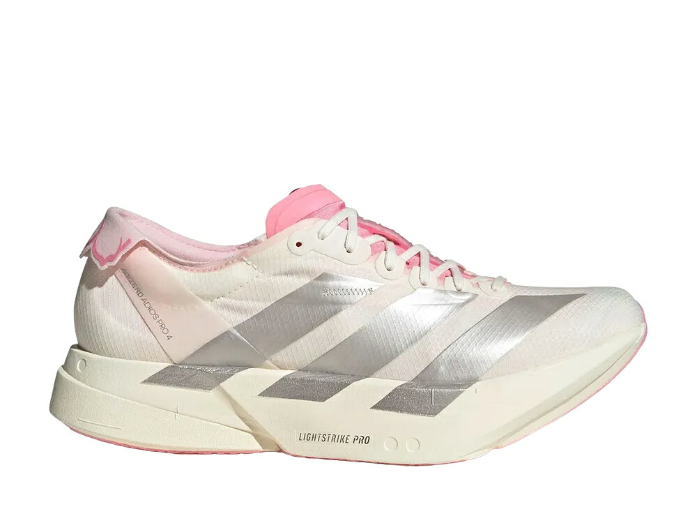 期間限定【1000円OFF】クーポン!adidas アディダス アディゼロ アディオス プロ4 コアホワイト/シルバーメタリック/ブリスピンク アディダス JQ4445 メンズ スニーカー ランニングシューズ 21SN-JQ4445|HYPE GUARD【公式】店
