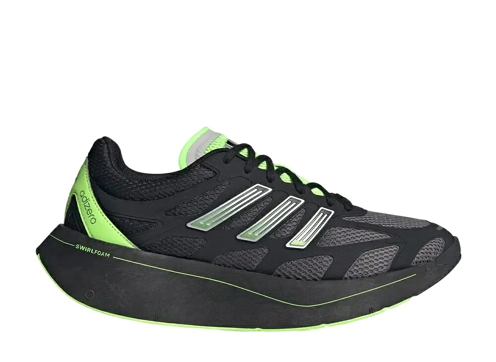 期間限定【1000円OFF】クーポン!adidas アディダス アディゼロ アルク コアブラック/グレーフォー/シグナルグリーン アディダス JQ8207 メンズ スニーカー ランニングシューズ 21SN-JQ8207|HYPE GUARD【公式】店