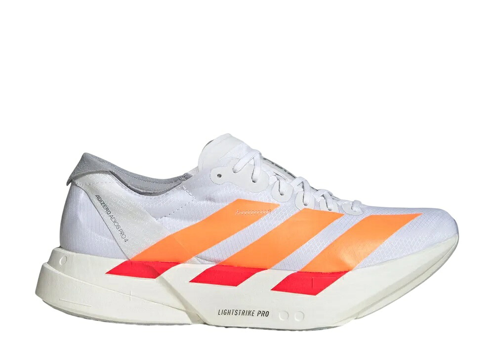 期間限定【1000円OFF】クーポン!adidas アディダス アディゼロ アディオス プロ4 クラウドホワイト/ルシッドオレンジ/ルシッドレッド アディダス JR7088 メンズ スニーカー ランニングシューズ 21SN-JR7088|HYPE GUARD【公式】店