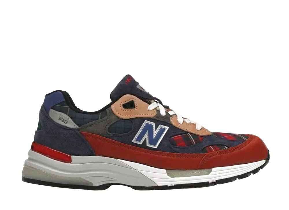 期間限定【1000円OFF】クーポン!New Balance コンセプツ × ニューバランス 992 プレイドパッチワーク ニューバランス M992AD メンズ スニーカー ランニングシューズ 21SN-M992AD|HYPE GUARD【公式】店