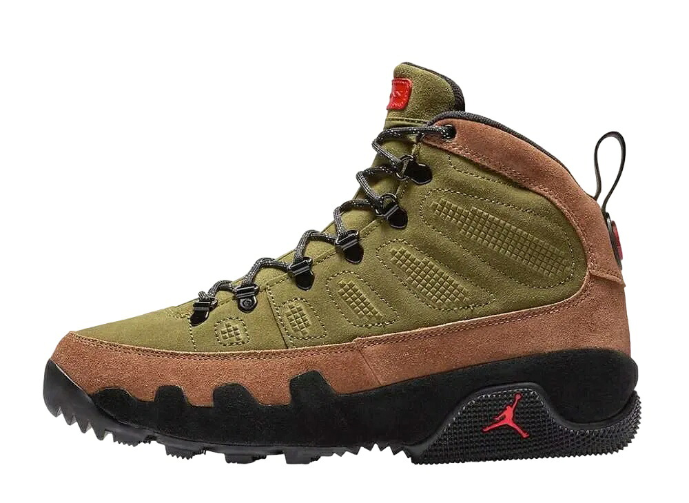 期間限定【1000円OFF】クーポン！Nike ナイキ エアジョーダン9 ブーツ ミリタリー ブラウン(2022) AR4491-200 ナイキ AR4491-200-2022 メンズ スニーカー ランニングシューズ 21SN-AR4491-200-2022｜HYPE GUARD【公式】店 42,900円