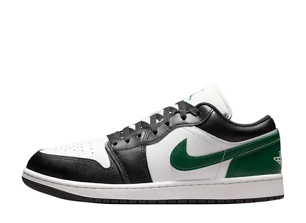 期間限定【1000円OFF】クーポン！Nike ナイキ エアジョーダン1 ロー ブラック/ゴージグリーン ナイキ 553558-047 メンズ スニーカー ランニングシューズ 21SN-553558-047｜HYPE GUARD【公式】店