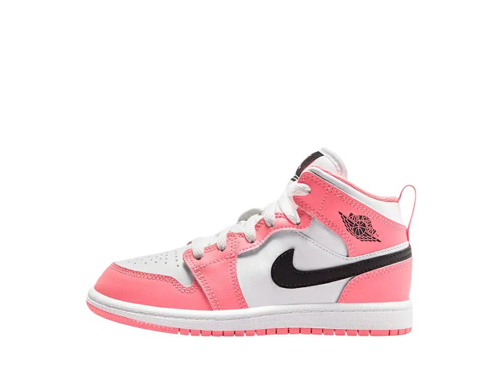 期間限定【1000円OFF】クーポン!Nike ナイキ PS ジョーダン1 ミッド ピンクゲイズ/ホワイト/ブラック (キッズ) ナイキ DQ8424-602 メンズ スニーカー ランニングシューズ 21SN-DQ8424-602|HYPE GUARD【公式】店