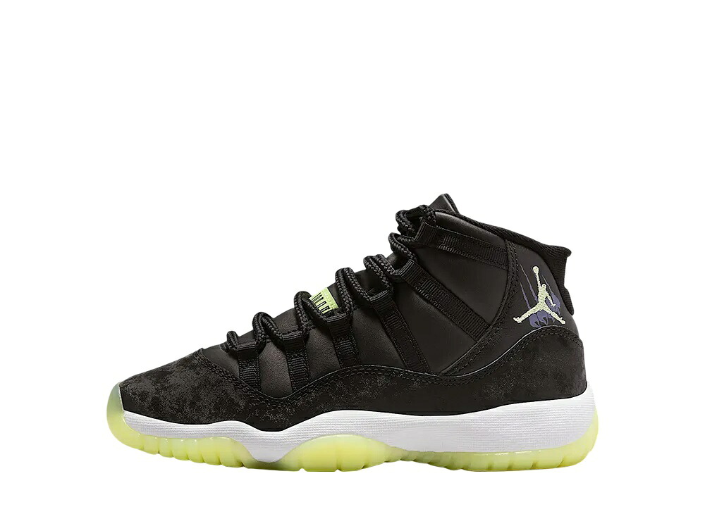 期間限定【1000円OFF】クーポン！Nike ナイキ GS エアジョーダン11 レトロ ブラック/ダークレーズン/ホワイト/ベアリーボルト (キッズ) ナイキ IB1378-001 大人も履ける キッズモデル レディース スニーカー キッズスニーカー ベビーシューズ 21SN-IB1378-001｜HYPE GUARD【公式】店