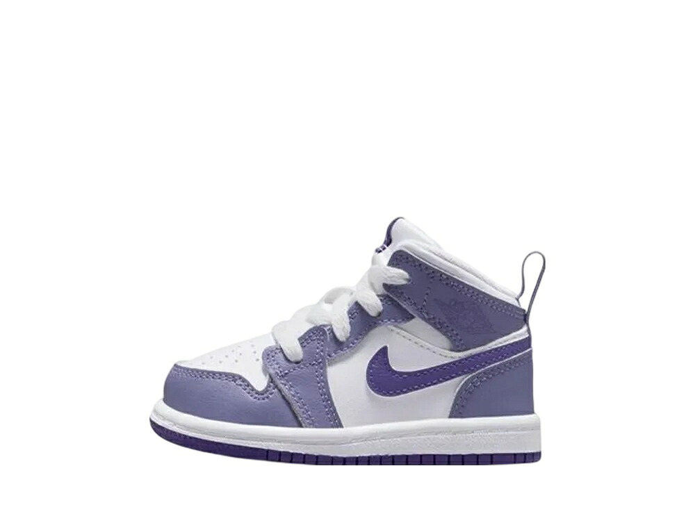 期間限定【1000円OFF】クーポン！Nike ナイキ TD ジョーダン1 ミッド ダスティーアメシスト/ホワイト/コートパープル (キッズ) ナイキ DQ8425-500 メンズ スニーカー ランニングシューズ 21SN-DQ8425-500｜HYPE GUARD【公式】店