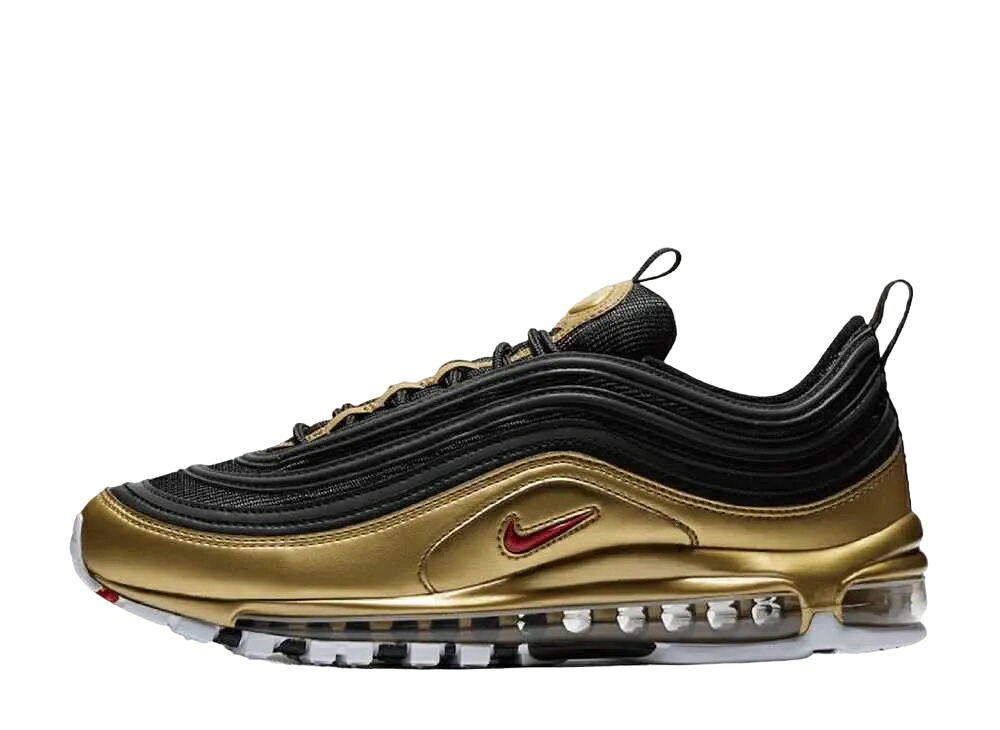 期間限定【1000円OFF】クーポン！Nike ナイキ エアマックス97 QS ブラック アンド メタリックゴールド ナイキ AT5458-002 メンズ スニーカー ランニングシューズ 21SN-AT5458-002｜HYPE GUARD【公式】店 28,015円
