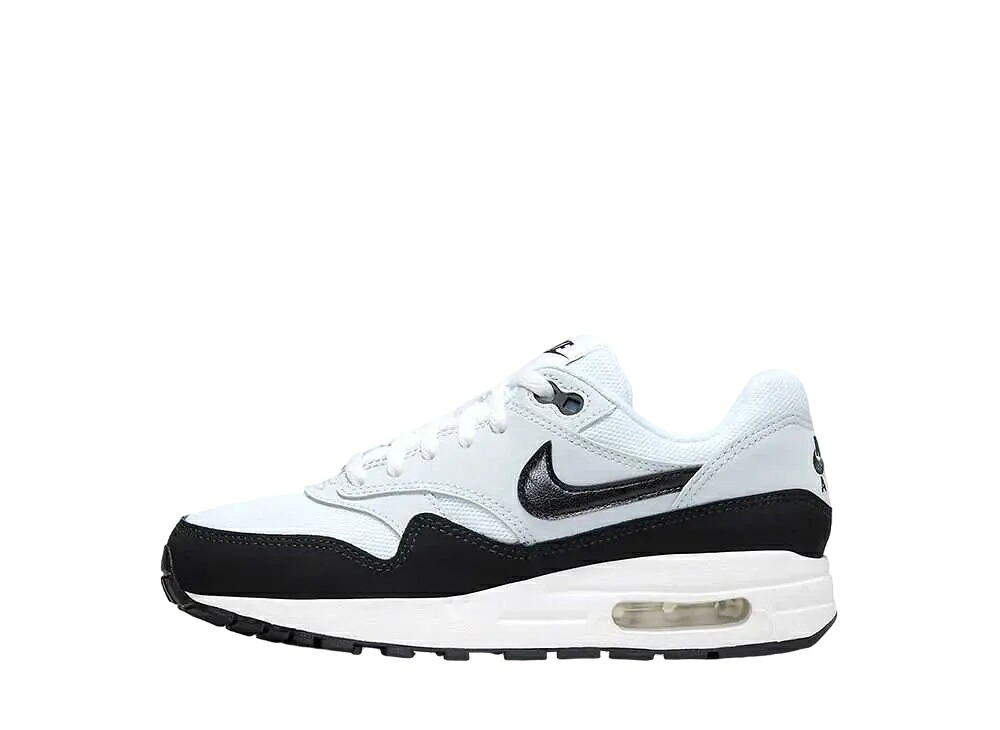 期間限定【1000円OFF】クーポン！Nike ナイキ GS エアマックス1 ホワイト/ピュアプラチナム/ブラック ナイキ DZ3307-106 大人も履ける キッズモデル ウィメンズ レディース スニーカー ランニングシューズ キッズスニーカー ベビーシューズ 21SN-DZ3307-106｜HYPE GUARD【公式】店