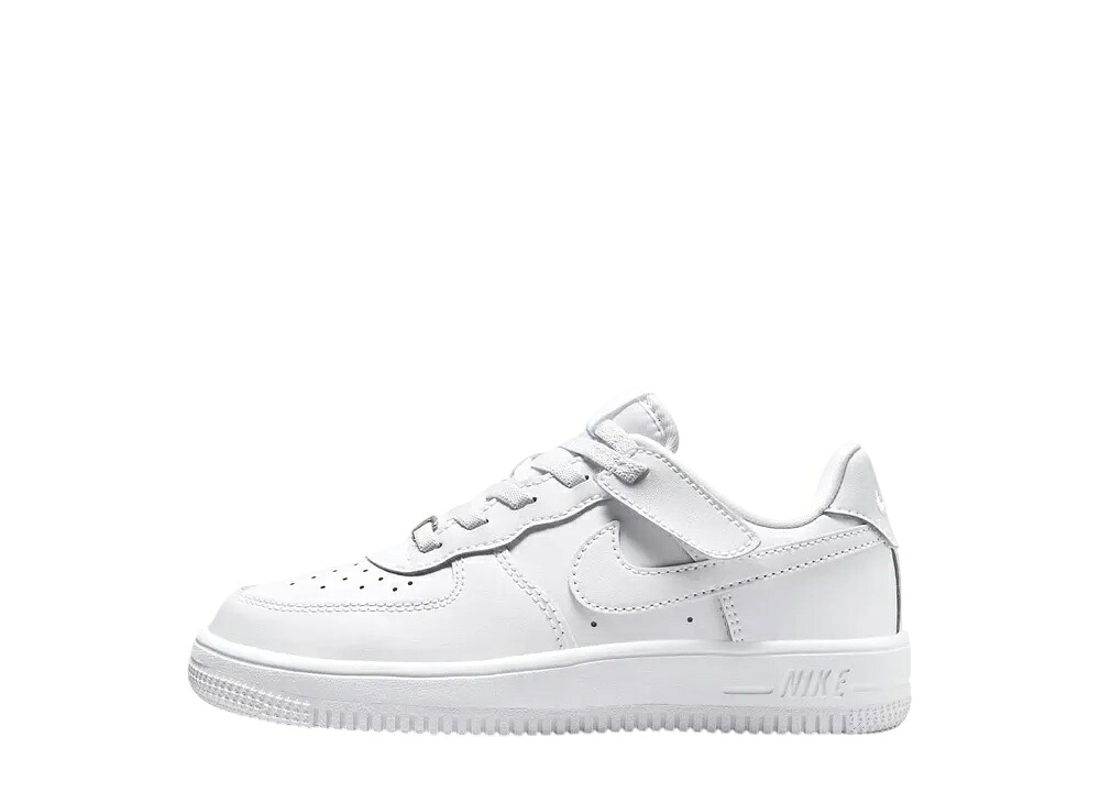 期間限定【1000円OFF】クーポン！Nike ナイキ PS フォース1 ロー イージーオン トリプルホワイト (キッズ) ナイキ FN0237-111 メンズ スニーカー ランニングシューズ 21SN-FN0237-111｜HYPE GUARD【公式】店