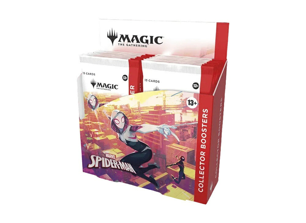 期間限定【1000円OFF】クーポン！Trading cards マジックザギャザリング「マーベル スパイダーマン」コレクター・ブースター 英語版 ボックス Trading cards 699582 ホビー コレクション トレーディングカード 21SN-699582｜HYPE GUARD【公式】店