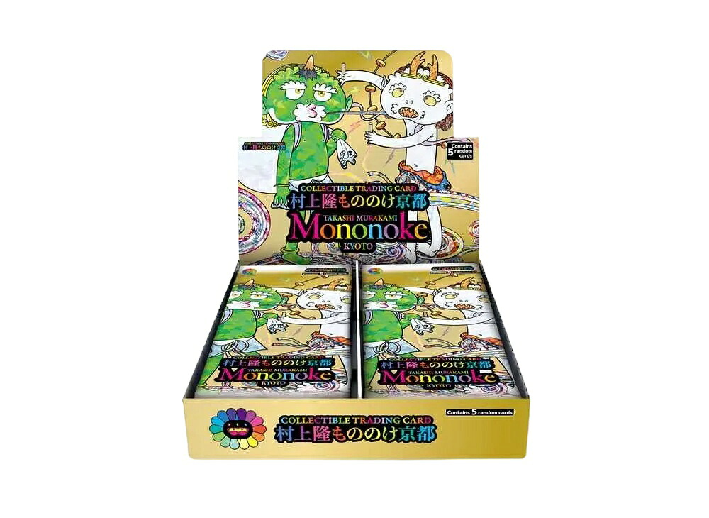 期間限定【1000円OFF】クーポン！Trading cards ムラカミフラワーズ 村上隆もののけ京都 COLLECTIBLE TRADING CARD BOX (英語版) Trading cards 243013 ホビー コレクション トレーディングカード 21SN-243013｜HYPE GUARD【公式】店