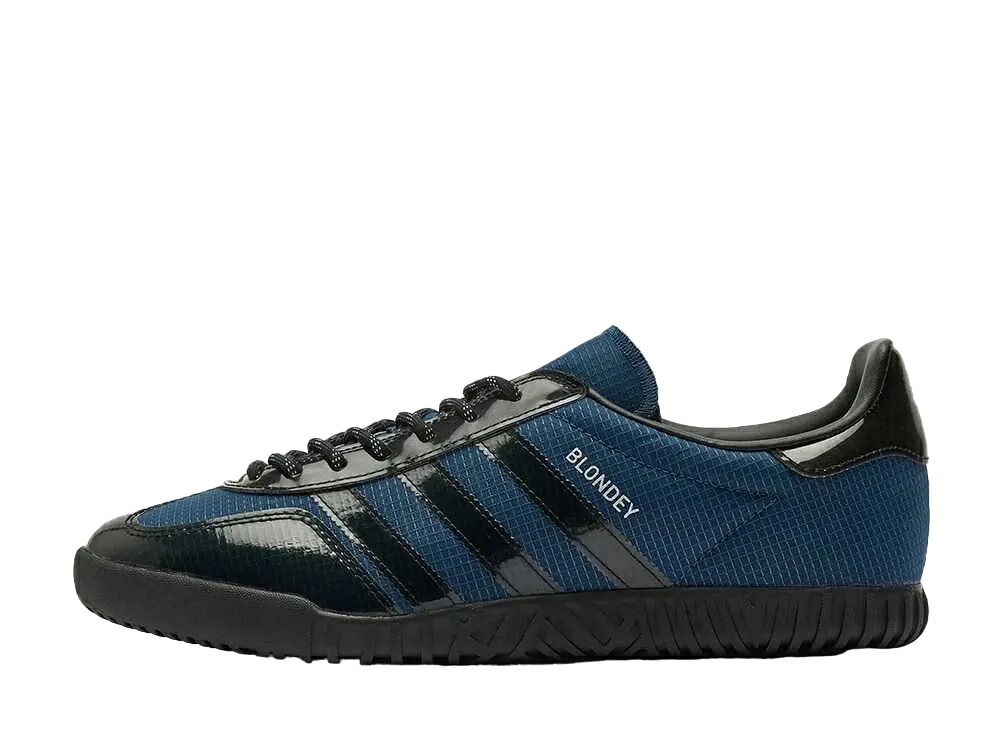 期間限定【1000円OFF】クーポン!adidas ブロンディ × アディダス ガゼル インドア ミネラル ブルー/コアブラック アディダス GY4425 メンズ スニーカー ランニングシューズ 21SN-GY4425|HYPE GUARD【公式】店