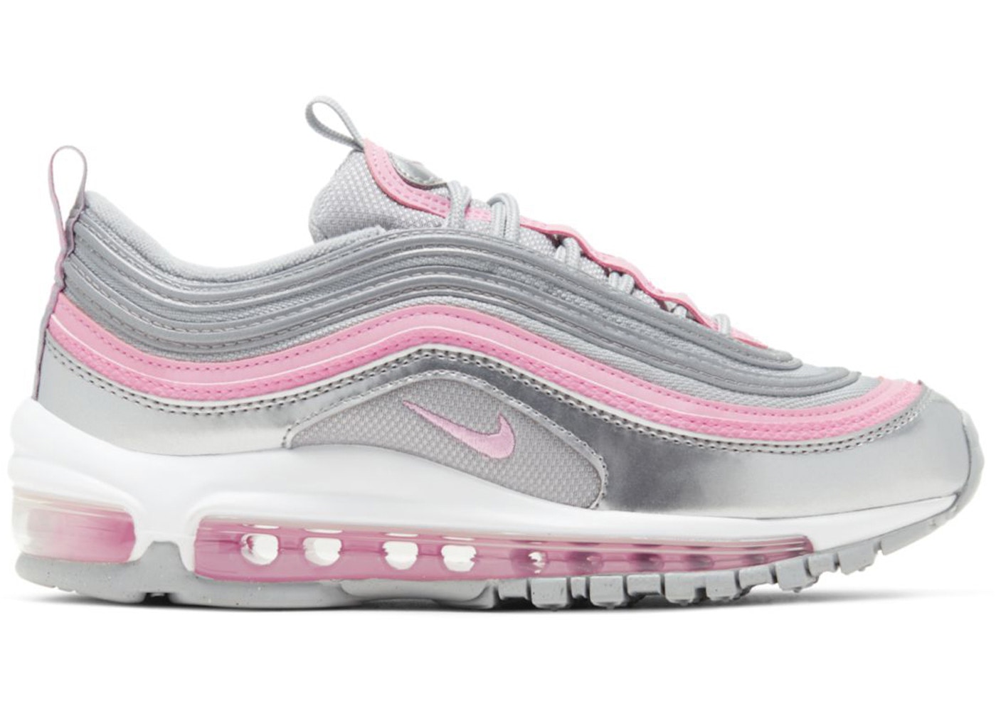 交換無料！大感謝祭限定 P最大44倍 Nike Air Max 97 Pink SilverGSナイキ GS エア マックス 97 921522-021 大人も履ける キッズモデル ウィメンズ レディース スニーカー ランニングシューズ キッズスニーカー ベビーシューズ 19SX-20221005072550-069-006 ブランドショップGEENA