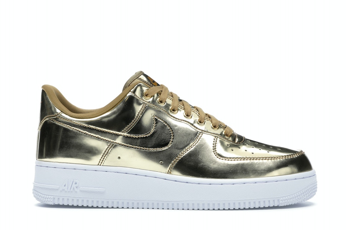 スニーカー 楽天セール 全品p10倍 最大44倍 Nike Air Force 1 Low Metallic Gold W ナイキ エアフォース1 メタリックゴールド Cq6566 700 ウィメンズ レディース スニーカー ランニングシューズ 19sx 0 008 ブランドショップgeena