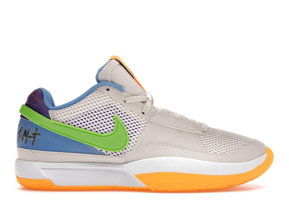 ja1 黄色 Nike Ja 1 PE Wet Cement Men's - FV1281-800/FV1282-800 - US