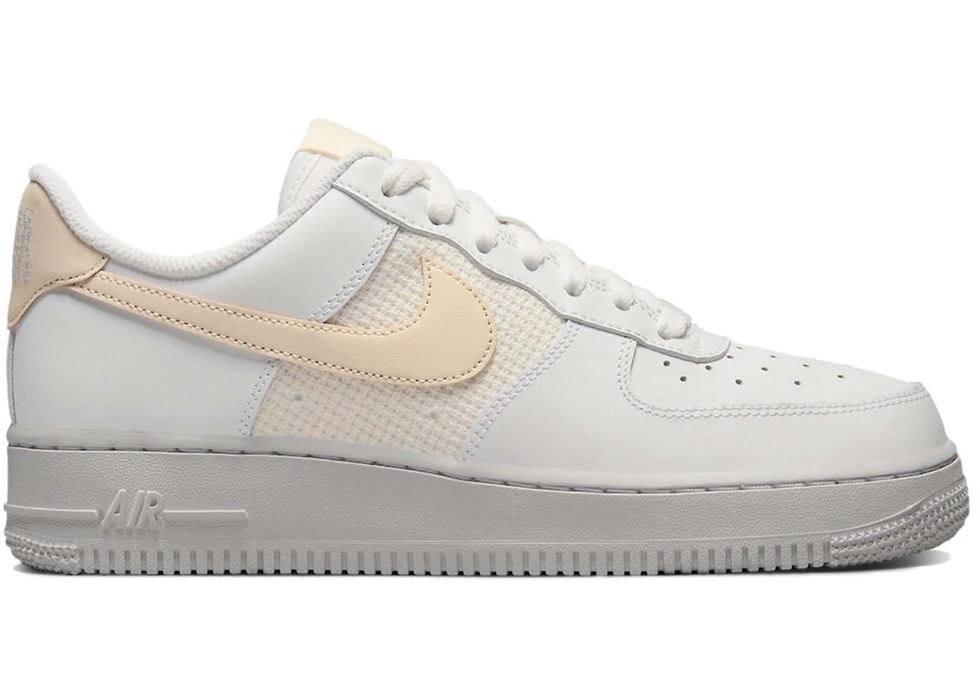 【今なら銀行割引引き換え証振りだし中】Nike Air Force 1 Low Essential Cross Stitch Summit White Fossil (Women\u0027s) ナイキ 空軍 1 エッセンシャル DJ9945-100 ウィメンズ レディース スニーカー 駈けっくらシューズ 19SX-20230517111441-001