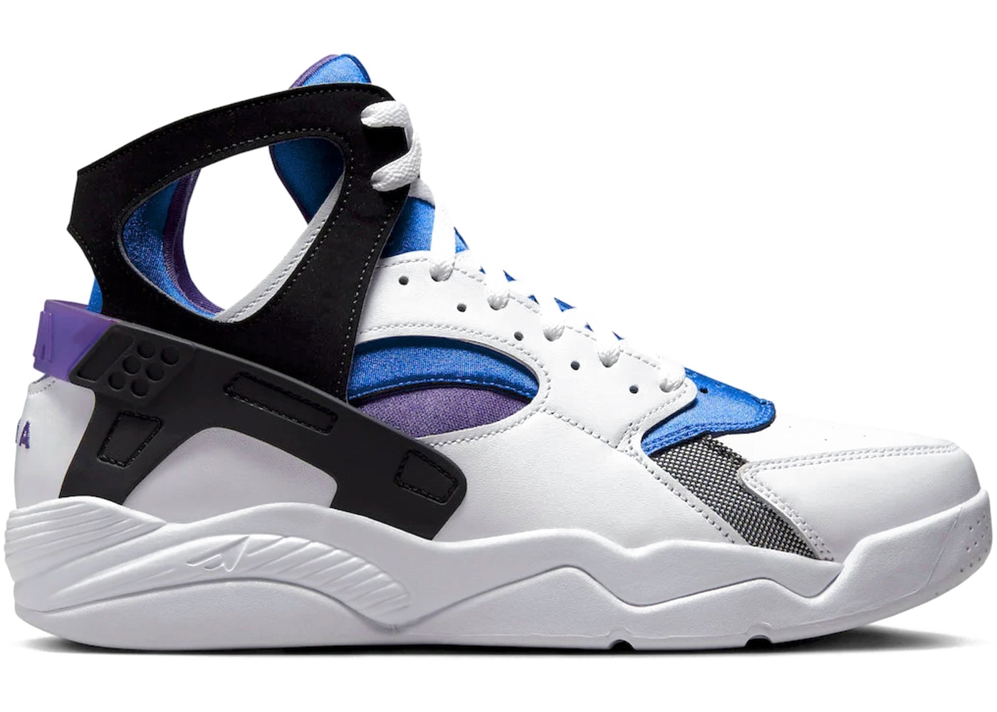 【今なら銀行割引クーポン券振り出し中】Nike Air Flight Huarache OG White Varsity Purple (2023) ナイキ エア湖 飛行 ハラチ FD0183-101 メンズ スニーカー 駈けっくらシューズ 19SX-20230608130529-024