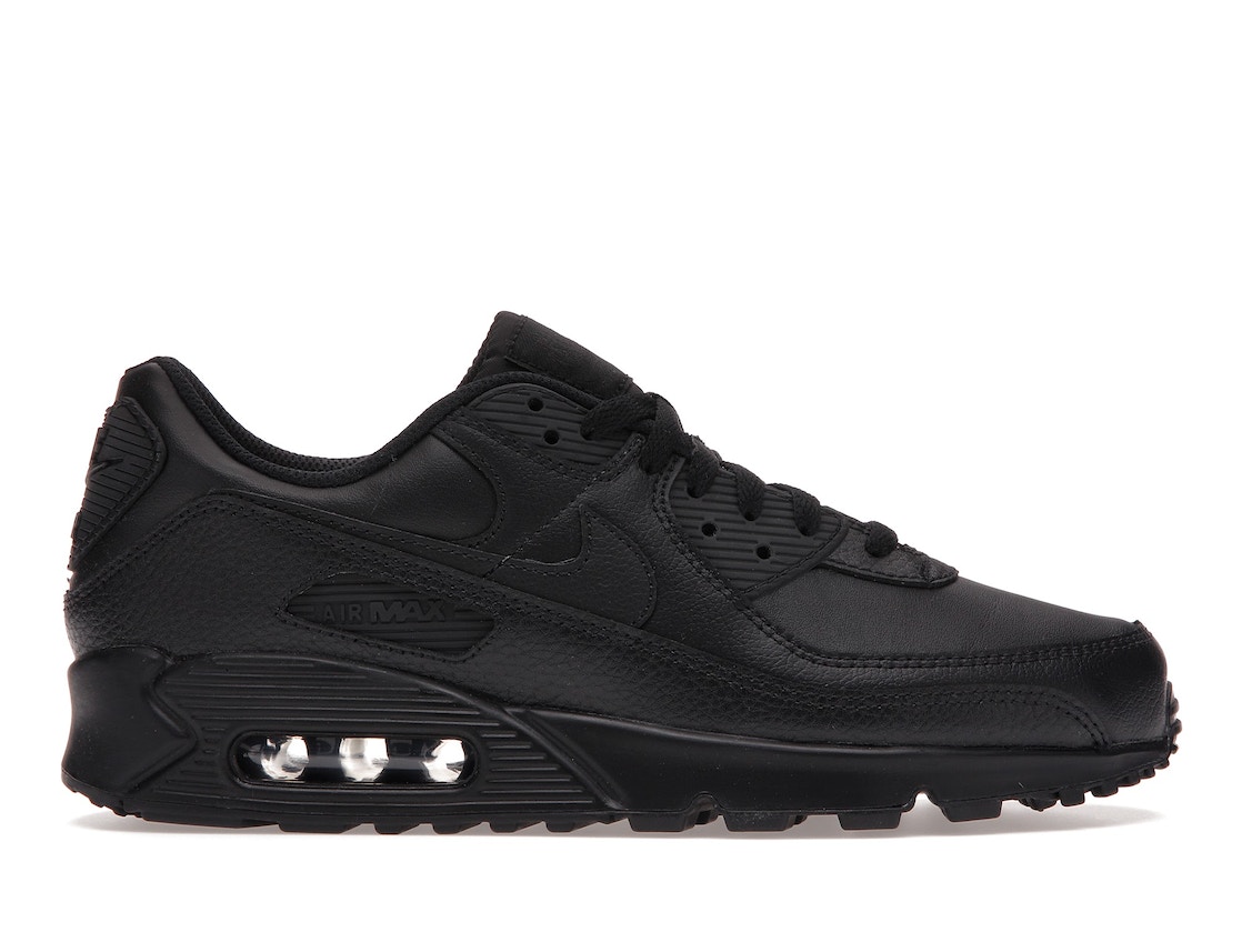 【今なら銀行割引クーポン券振り出し中】Nike エア湖 マックス 90 なめし革 トリプル \"\""黒いこと\""\"" (2020) Air Max 90 \""\""Leather Triple Black\""\"" ナイキ CZ5594-001 エア湖マックス90 トリプル 黒いこと 19SX-20220918105548-039"