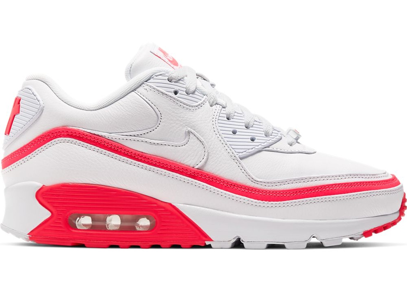 今だけ【1000円クーポン】発行中!!Nike アンディフィーテッド×ナイキ エアマックス90 ホワイト/レッド Air Max 90 \