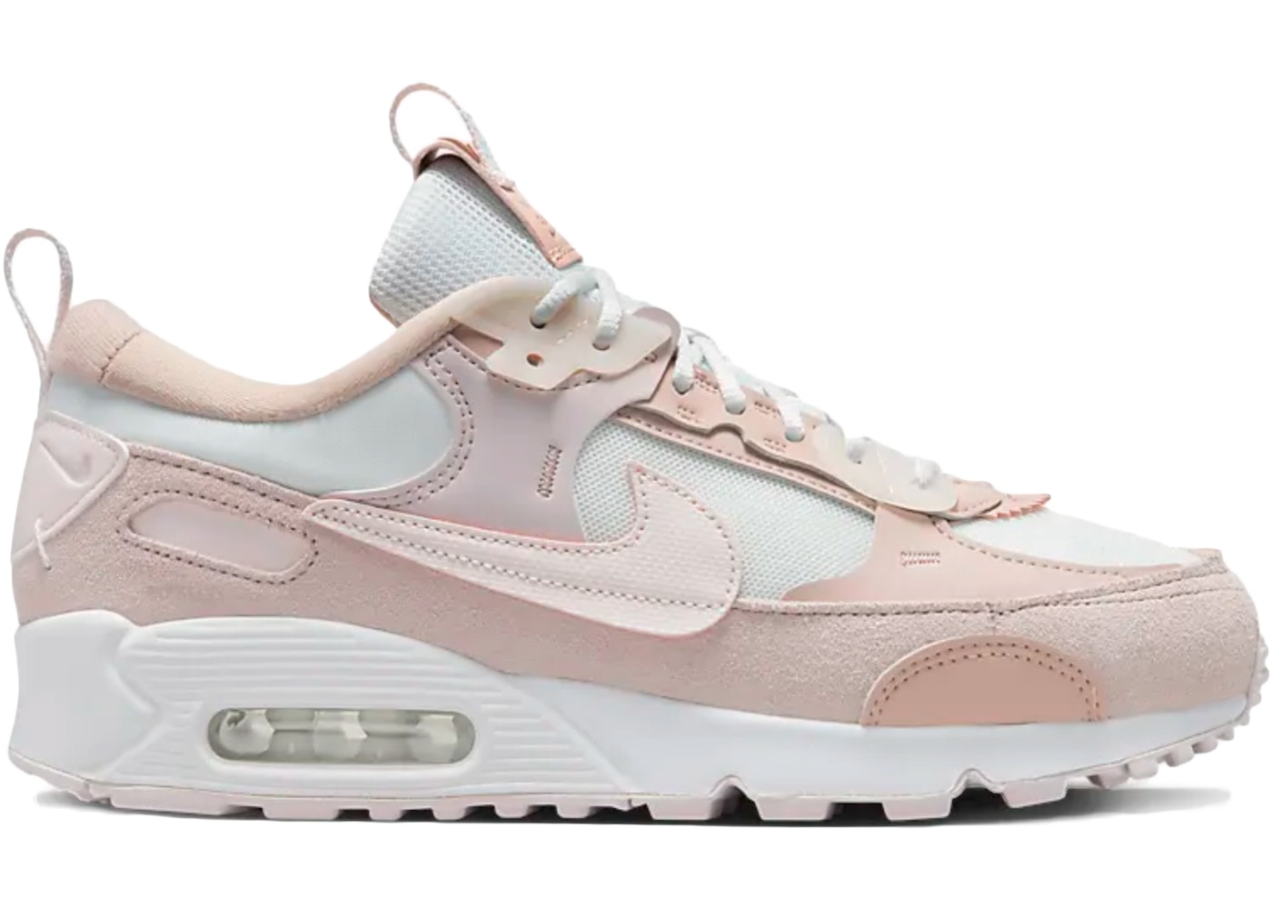 今だけ【1000円クーポン】発行中!!Nike Air Max 90 Futura Summit White Barely Rose (Women's) ナイキ DM9922-104 エア マックス 90 フューチュラ 19SX-20220918105749-048