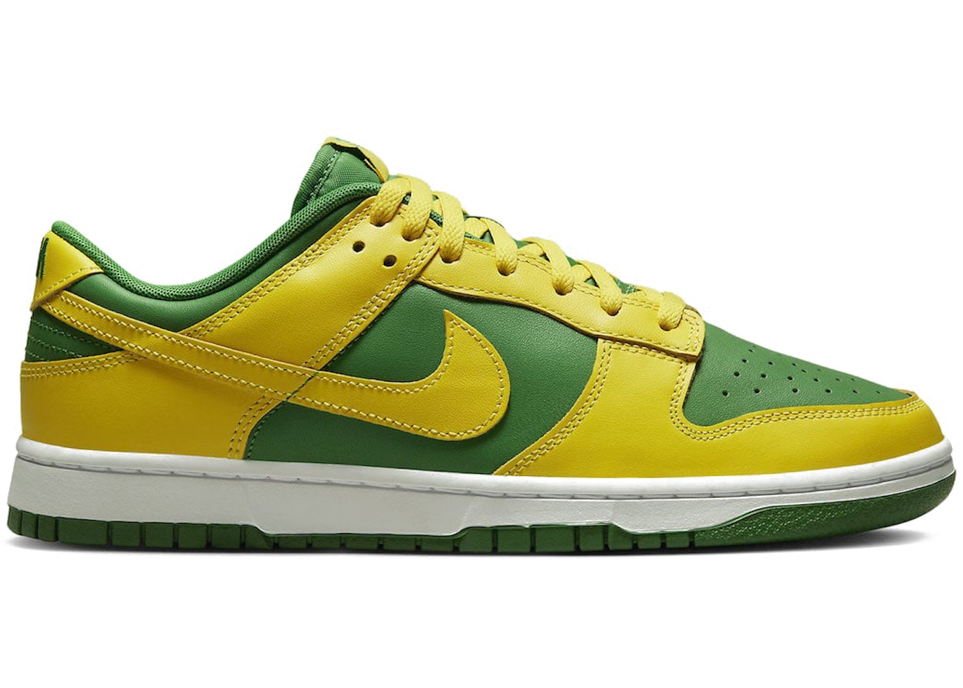 【今なら銀行割引クーポン券振り出し中】Nike Dunk Low Retro Reverse Brazil ナイキ ダンク 置き目 レトロ DV0833-300 メンズ スニーカー 駈けっくらシューズ 19SX-20230220144453-001