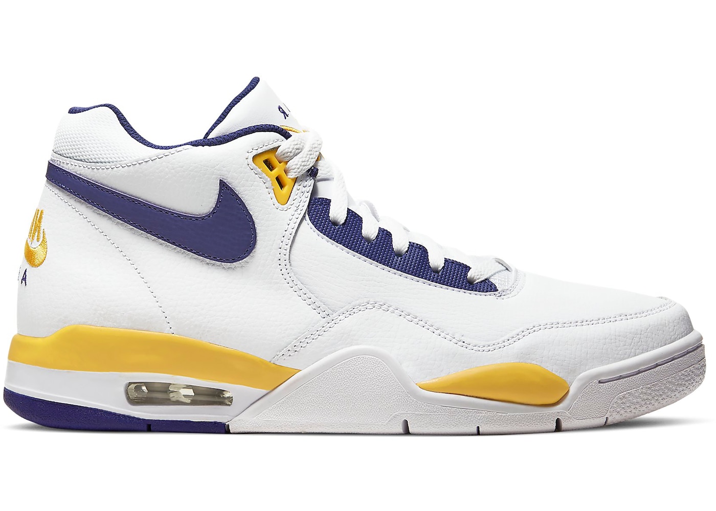 【今なら銀行割引クーポン券振り出し中】Nike Air Flight Legacy Lakers Home ナイキ エア湖 飛行 レガシー BQ4212-102 メンズ スニーカー 駈けっくらシューズ 19SX-20230220163748-007