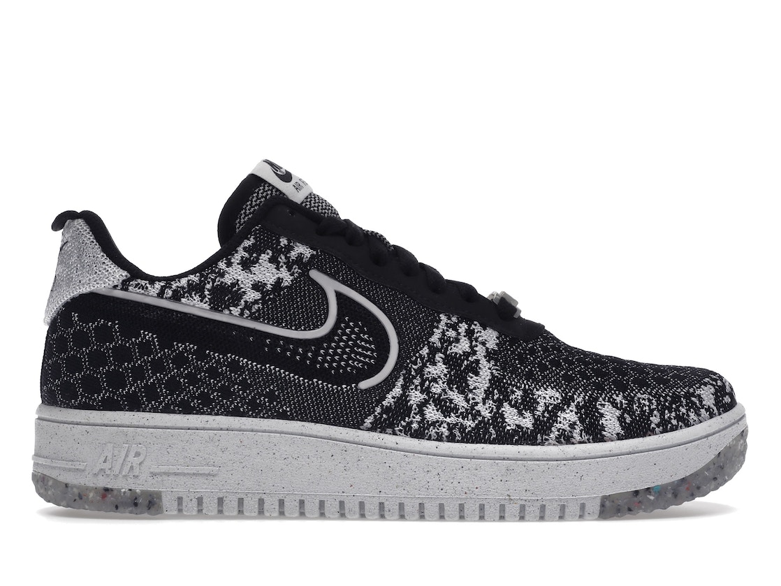 数量限定【1000円クーポン】Nike Air Force 1 Low Crater Flyknit Black White Melange ナイキ エアフォース1 ロー クレーター フライニット DM0590-001 メンズ スニーカー ランニングシューズ 19SX-20221006152638-093