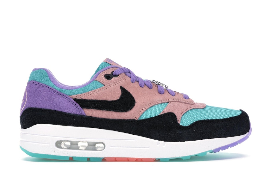 ＼百貨店大売り出し／1000円クーポン券振り出し中！Nike エア湖マックス1 \"\""こしき ア ナイキ 恒星日\""\"" Air Max 1 \""\""Have a Nike Day\""\"" ナイキ エア湖マックス 1 BQ8929-500 メンズ スニーカー 駈けっくらシューズ 19SX-20220922223052-020"