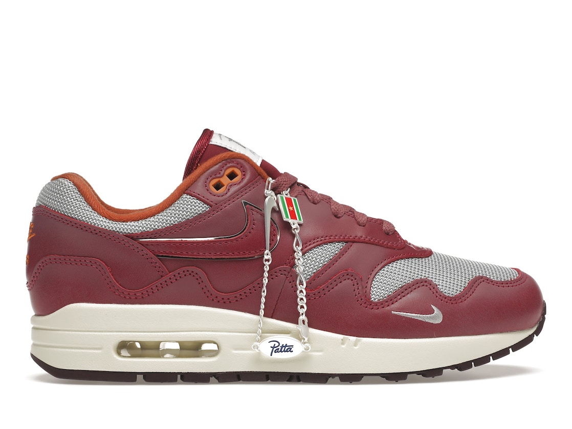 【今なら割引クーポン発行中】!Nike パタ &times; エアマックス1 ""ナイト マルーン"" Air Max 1 ""Patta Waves Rush Maroon (with Bracelet)"" ナイキ パタ &times; ナイキ エアマックス1 DO9549-001 メンズ スニーカー ランニングシューズ 19SX-20220922223052-077｜HYPE GUARD【公式】店