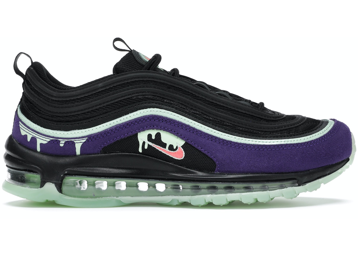 ＼百貨店大売り出し／1000円引き換え証ふり出し中！Nike 大気圏マックス97 \"\""頭光ウィーン\""\"" Air Max 97 \""\""Slime Halloween (2020)\""\"" ナイキ 大気圏マックス97 DC1500-001 メンズ スニーカー 駈けっくらシューズ 19SX-20220927140304-048"