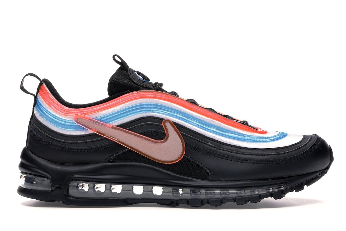楽天市場】NIKE AIR MAX 97 OA GS NEON SEOUL black/reflect