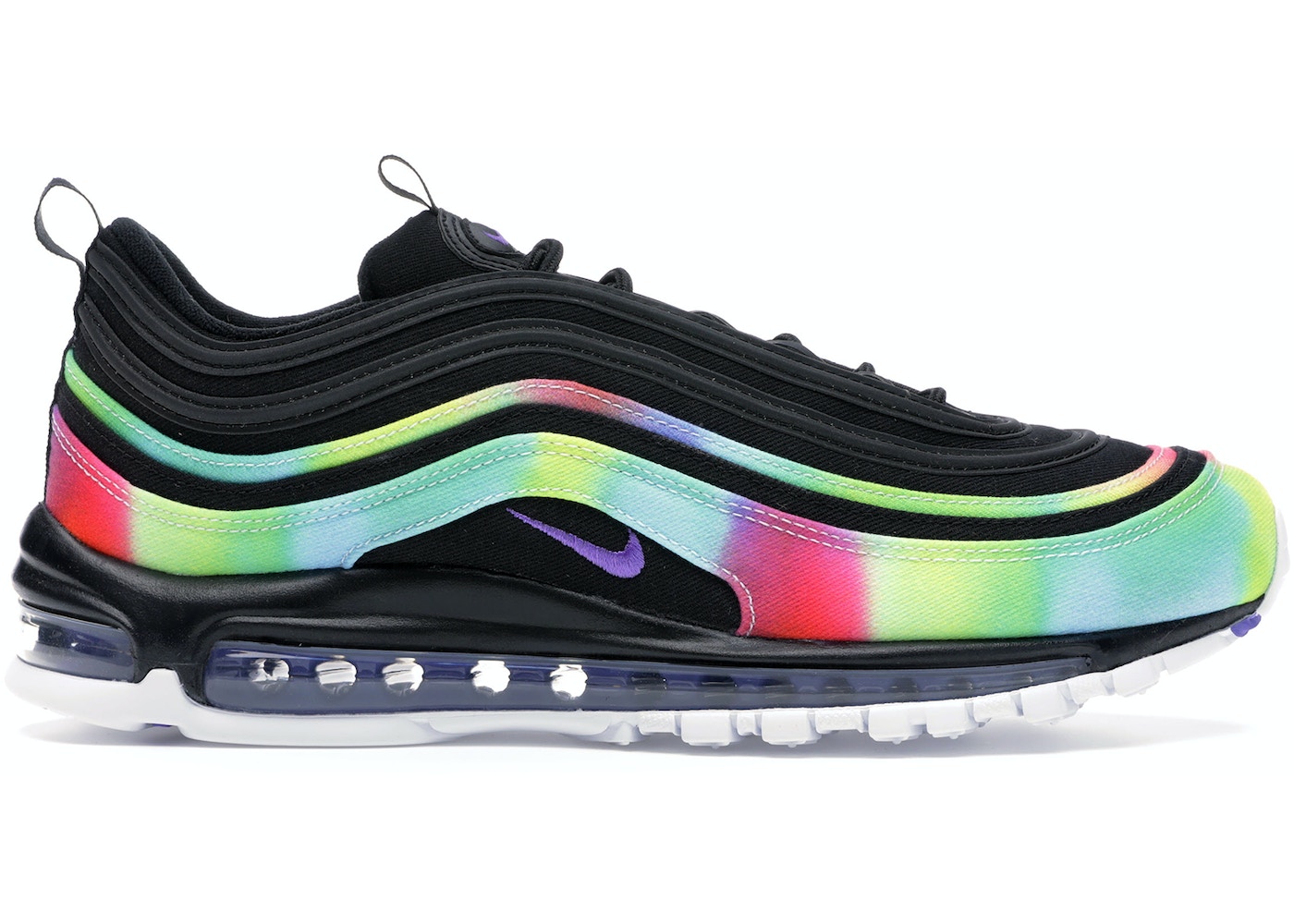 期間限定【1000円OFF】クーポン！Nike エアマックス97 ブラック/レインボー Air Max 97 ""Tie Dye Black"" ナイキ エアマックス97 CK0841-001 メンズ スニーカー ランニングシューズ 19SX-20221004163918-054｜HYPE GUARD【公式】店