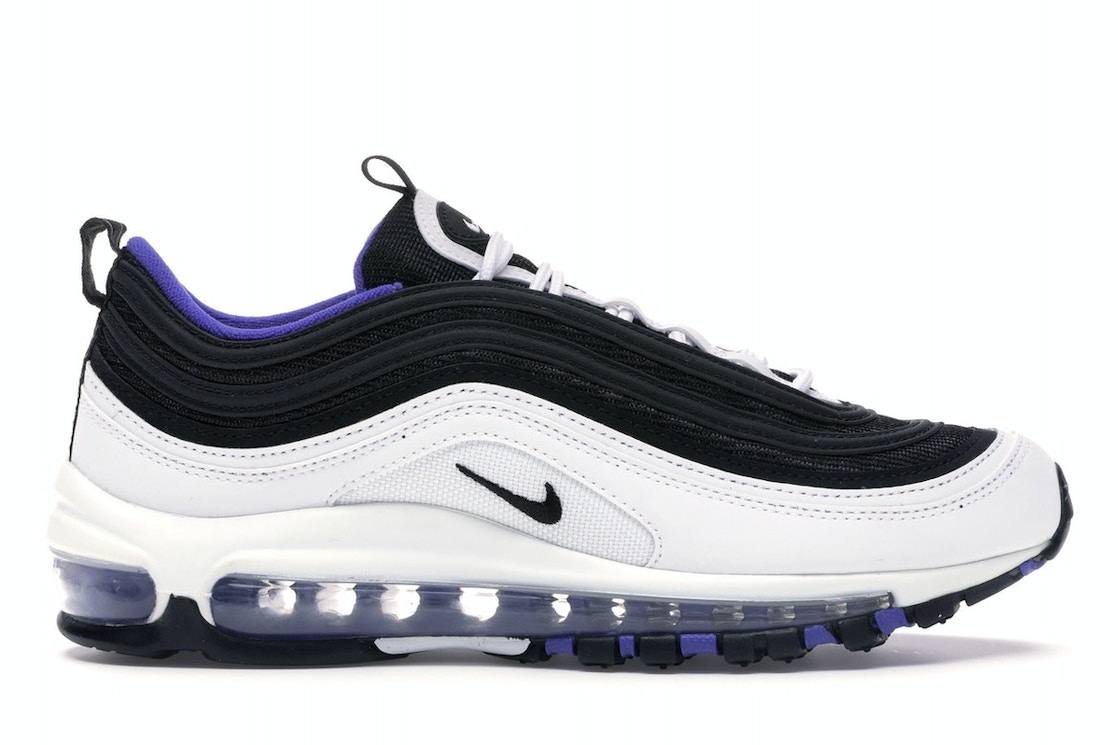 【今なら割引クーポン発行中】!Nike GS エア マックス 97 ""ホワイト/ブラック パージアン バイオレット"" Air Max 97 ""White Black Persian Violet (GS)"" ナイキ GS エア マックス 97 921522-102 大人も履ける キッズモデル レディース スニーカー キッズスニーカー｜HYPE GUARD【公式】店