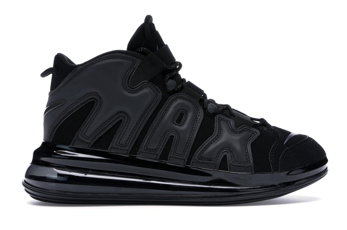楽天市場】NIKE AIR MORE UPTEMPO 720 QS 1 black/metallic