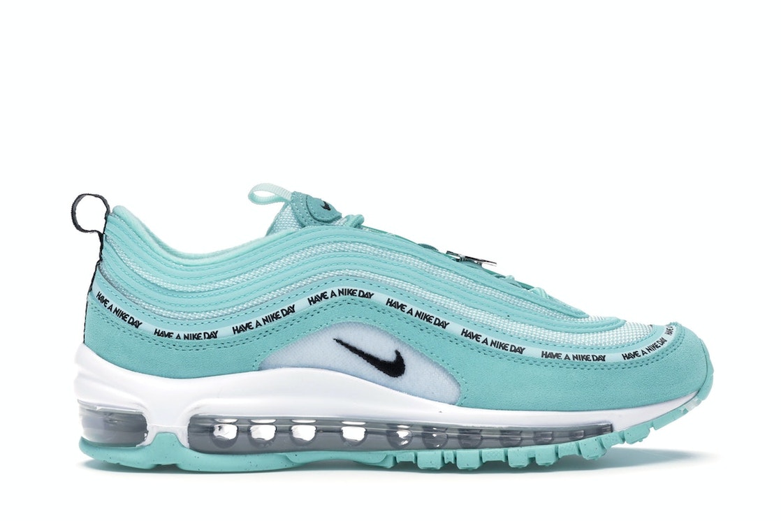 【今なら割引クーポン発行中】!Nike エアマックス97 ""ハブ ア ナイキ デイ トロピカル ツイスト (GS)"" Air Max 97 ""Have a Nike Day Tropical Twist (GS)"" ナイキ エアマックス97 923288-300 大人も履ける キッズモデル レディース スニーカー キッズスニーカー｜HYPE GUARD【公式】店