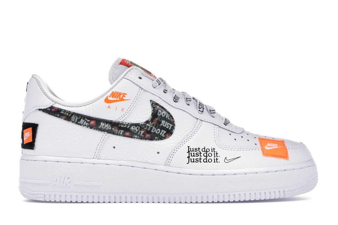 数量限定【1000円クーポン】Nike エアフォース1 ’07 プレミアム JUST DO IT ホワイト Air Force 1 Low \